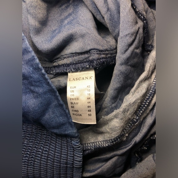 VENUS Stylish Blue Halter Jumpsuit size 10 NWOT - Picture 12 of 16